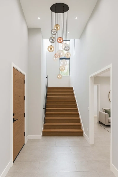 Pendant lamp Celestia Orb LED D70 black